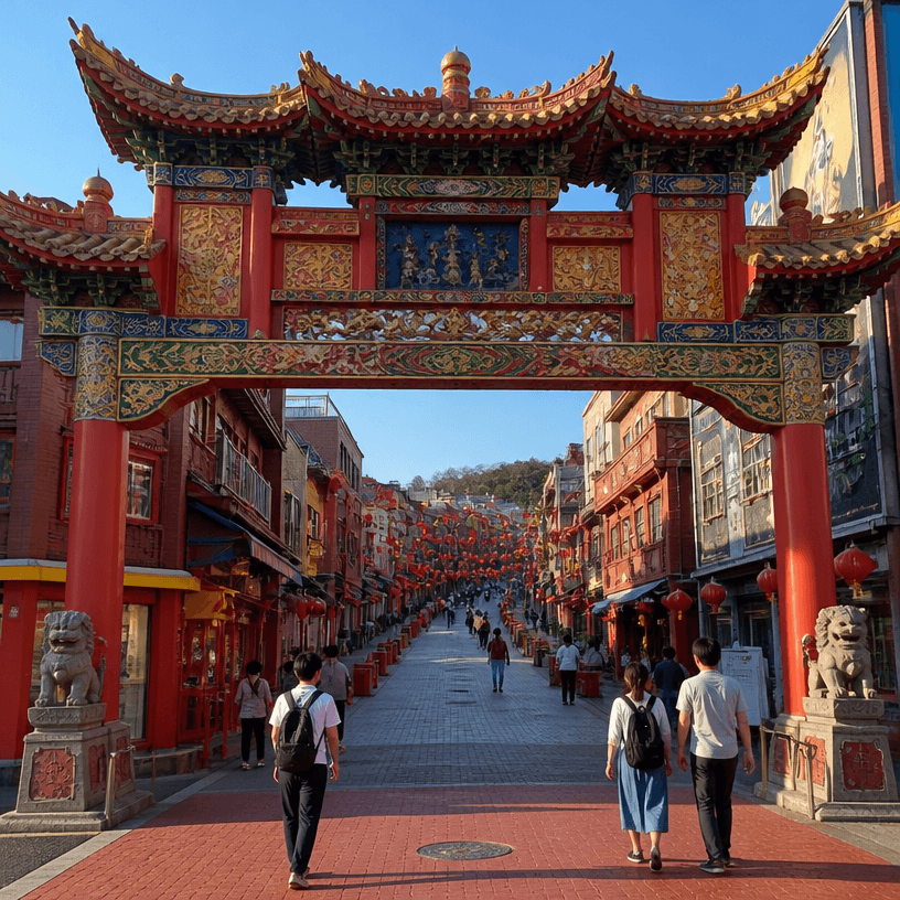 Incheon Chinatown Photo