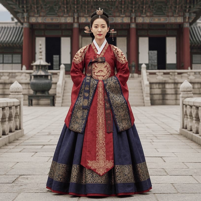 Colorful Hanbok (Saekdong)