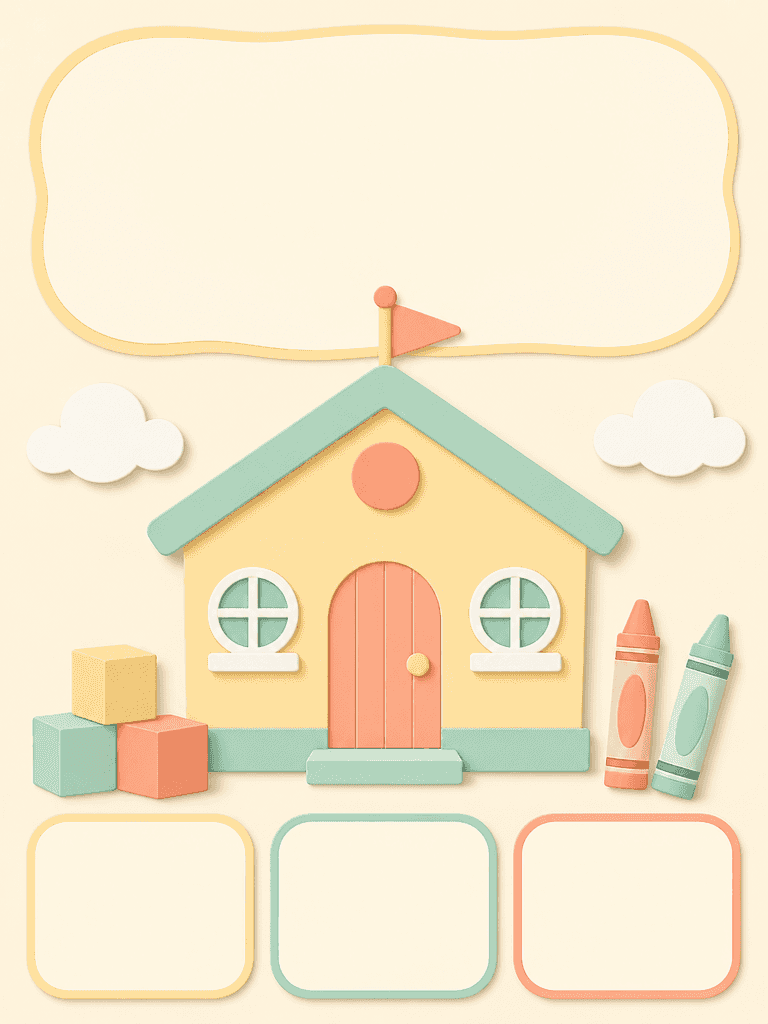 Preschool Enrollment Poster