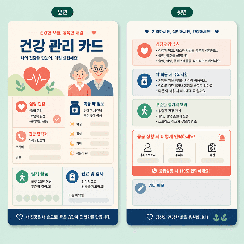 Health Management Card