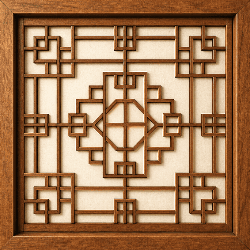 Window Lattice Pattern