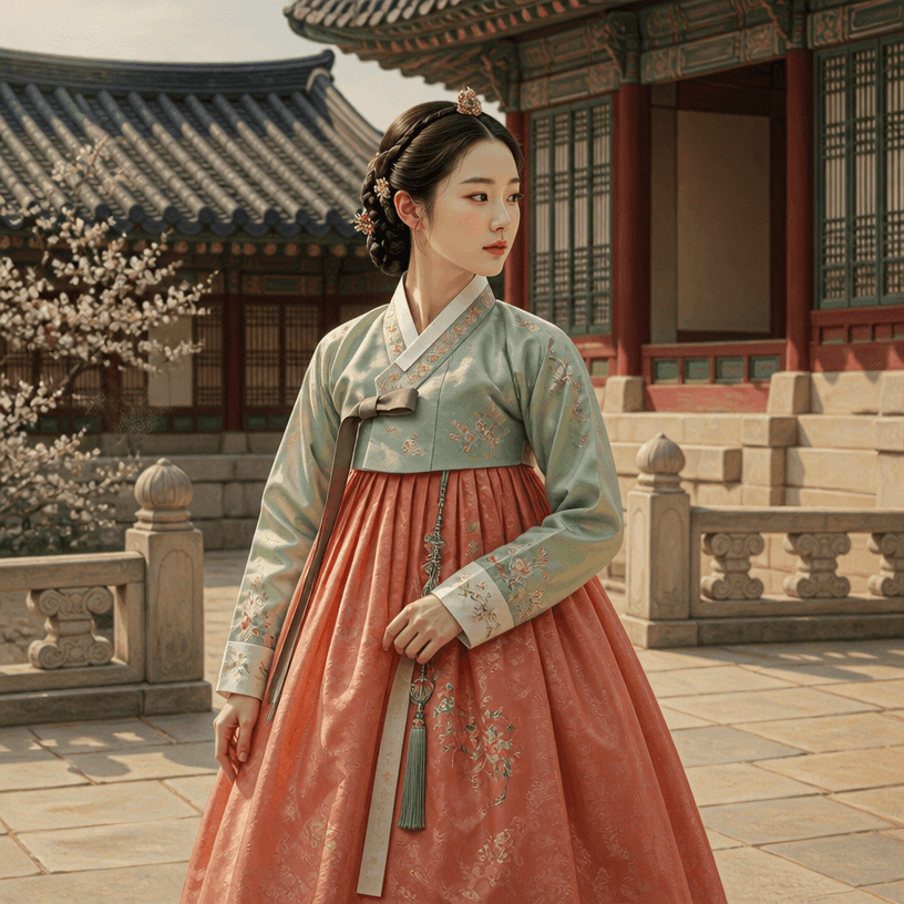 Palace Maiden Hanbok