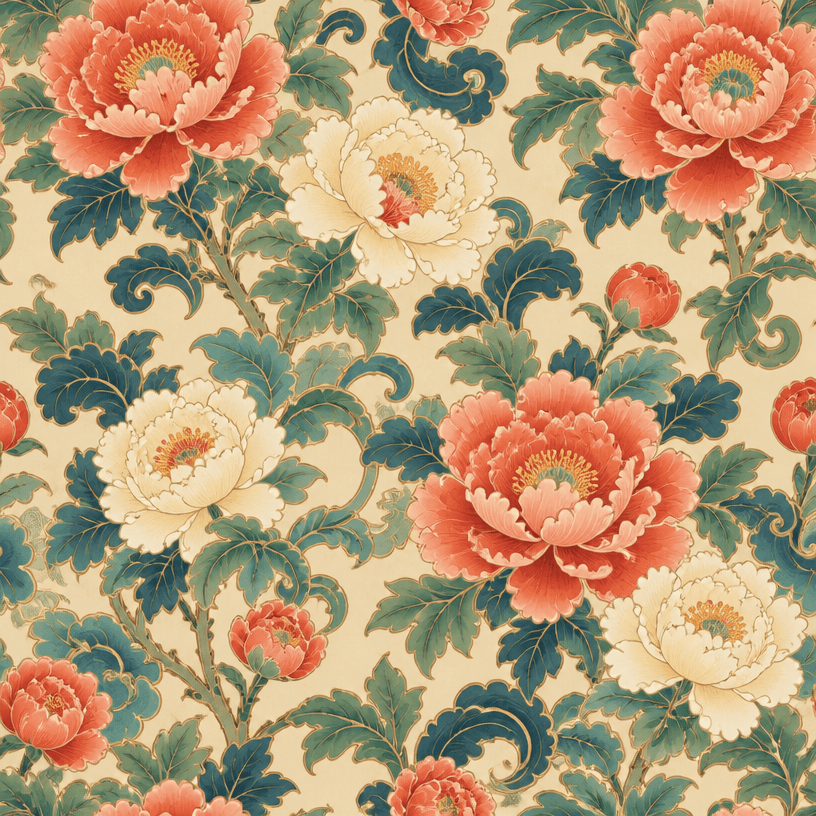 Peony Pattern