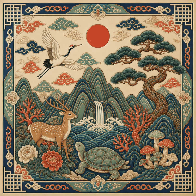 Sipjangsaeng Pattern