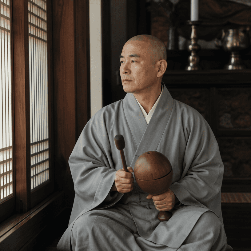Monk Portrait