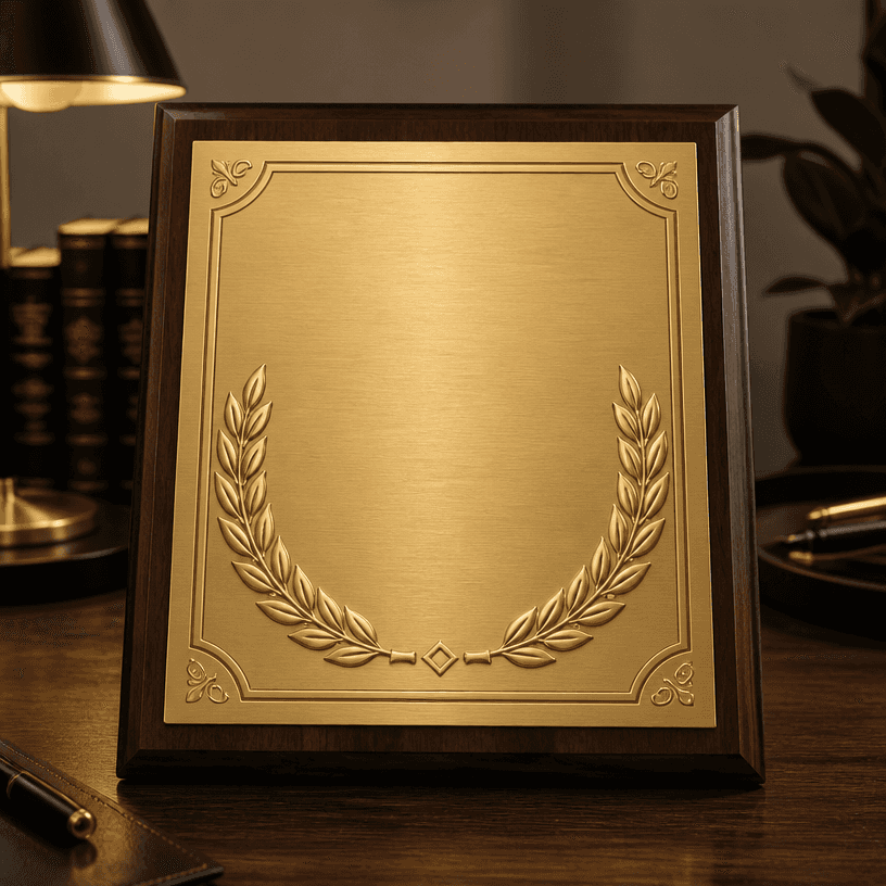 Service Anniversary Plaque