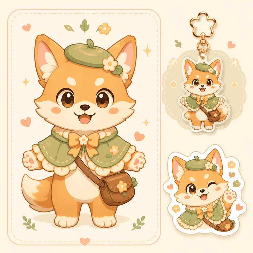 Character goods artwork