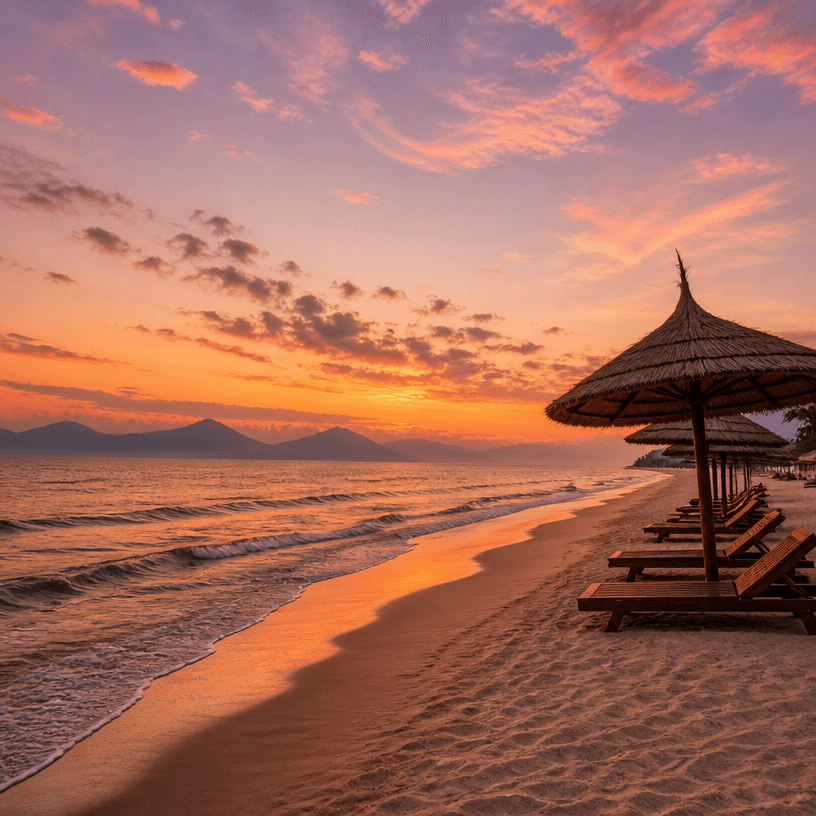 Danang Beach Aesthetic Photo