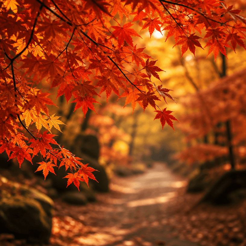 autumn leaf composite photo