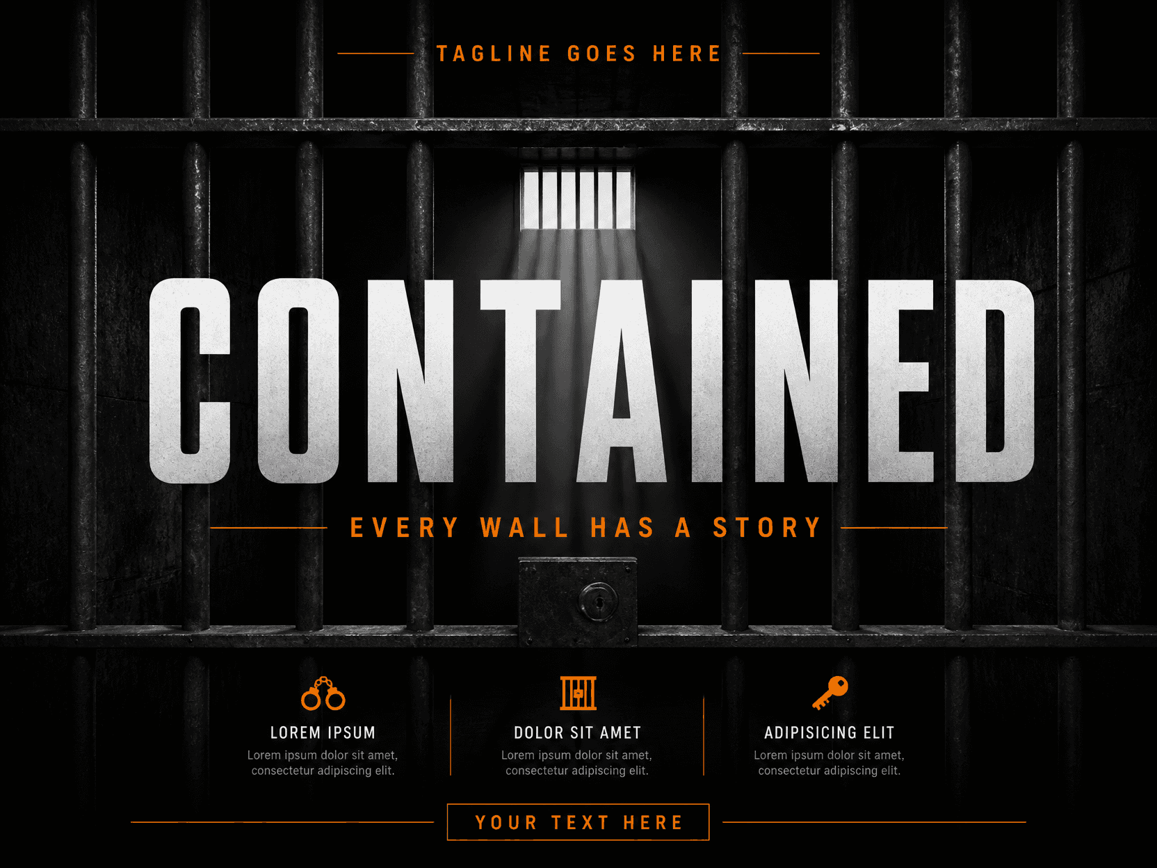 Prison Bars Background