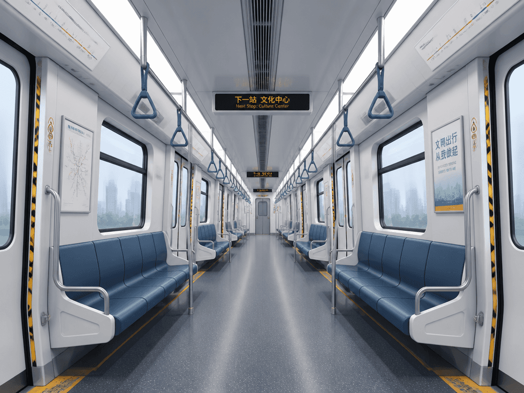 Subway Interior Background