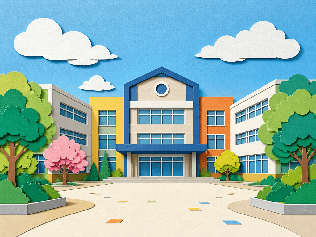 School Building Background