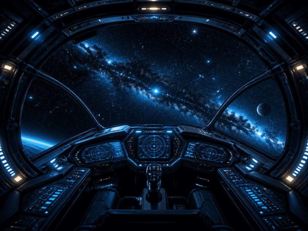 Spaceship Cockpit