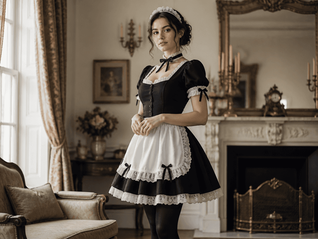 Maid Costume Cosplay Concept
