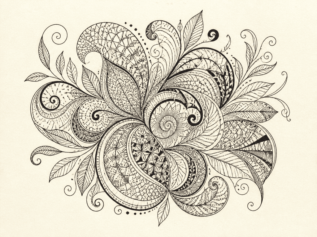 Zentangle Style Art