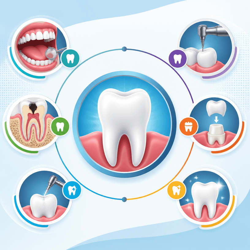 Dental Treatment Infographic