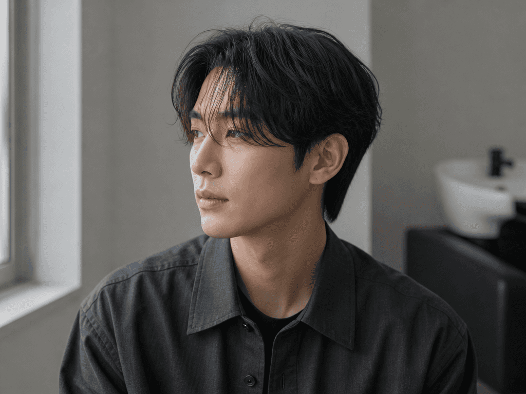 Men's Hush Cut Hairstyle