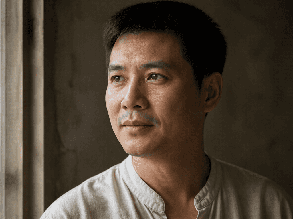 Vietnamese Man Portrait