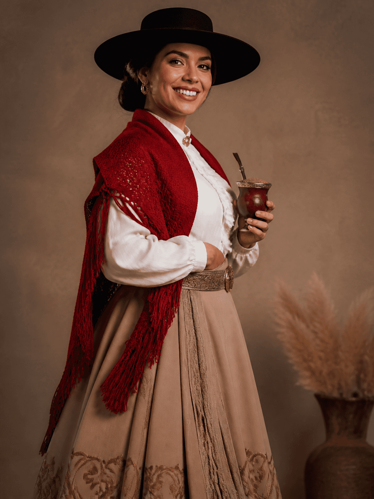 Brazilian Traditional Costume Portrait