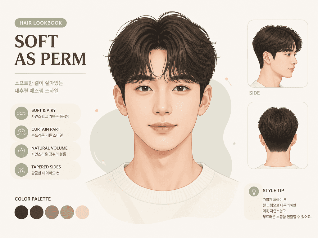 See-Through As Perm Hairstyle