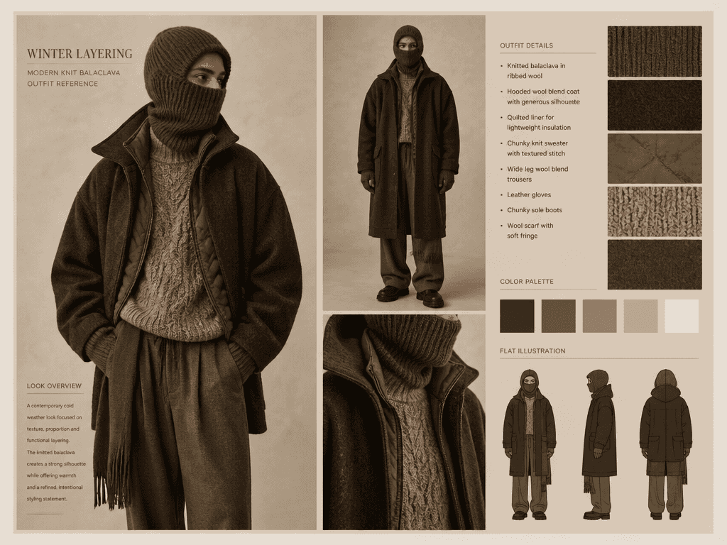 Balaclava Fashion Styling