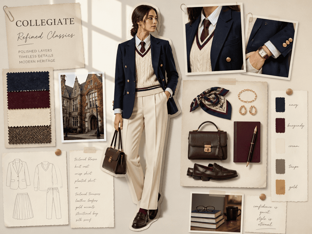 Preppy Look Styling