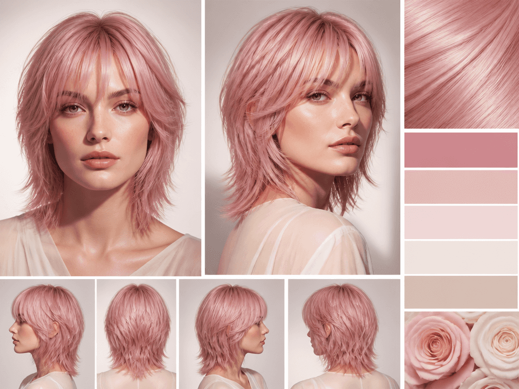 Pink Hair Style