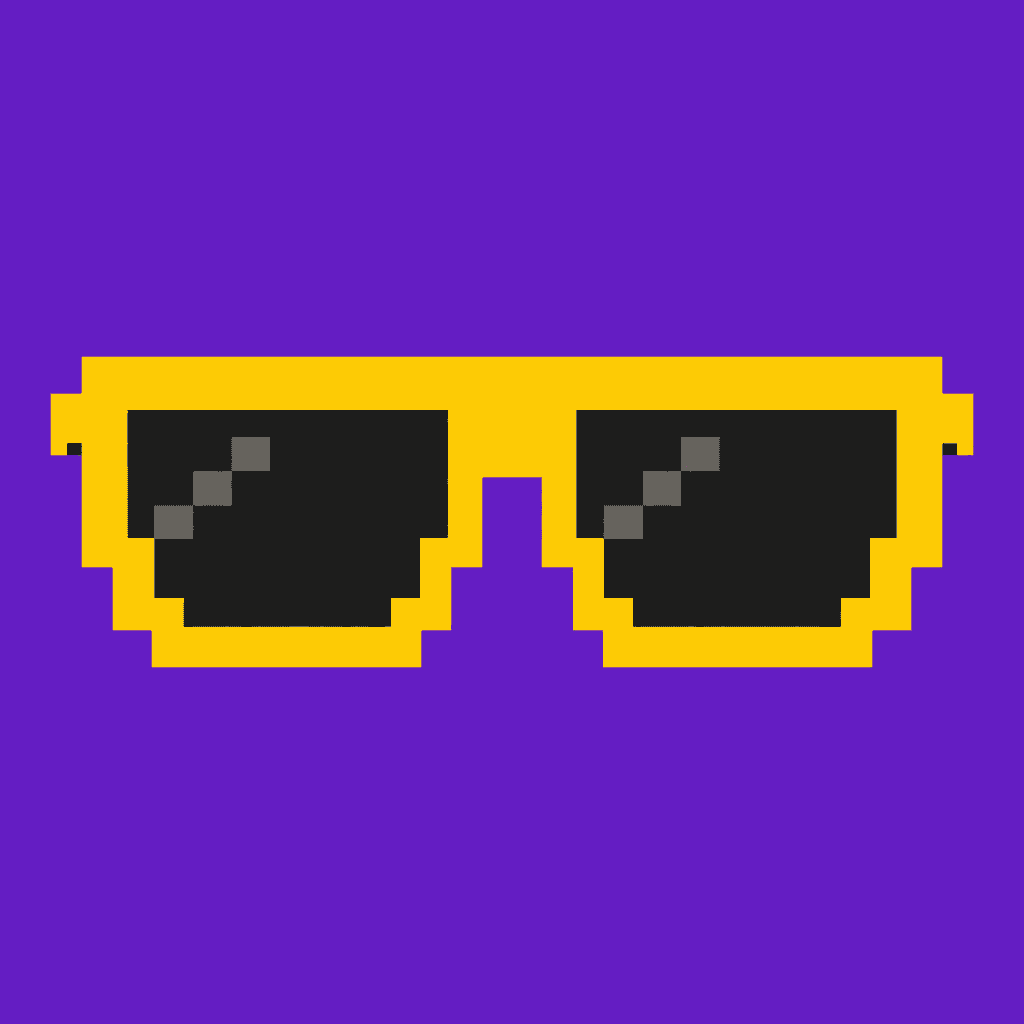 8-Bit Pixel Sunglasses