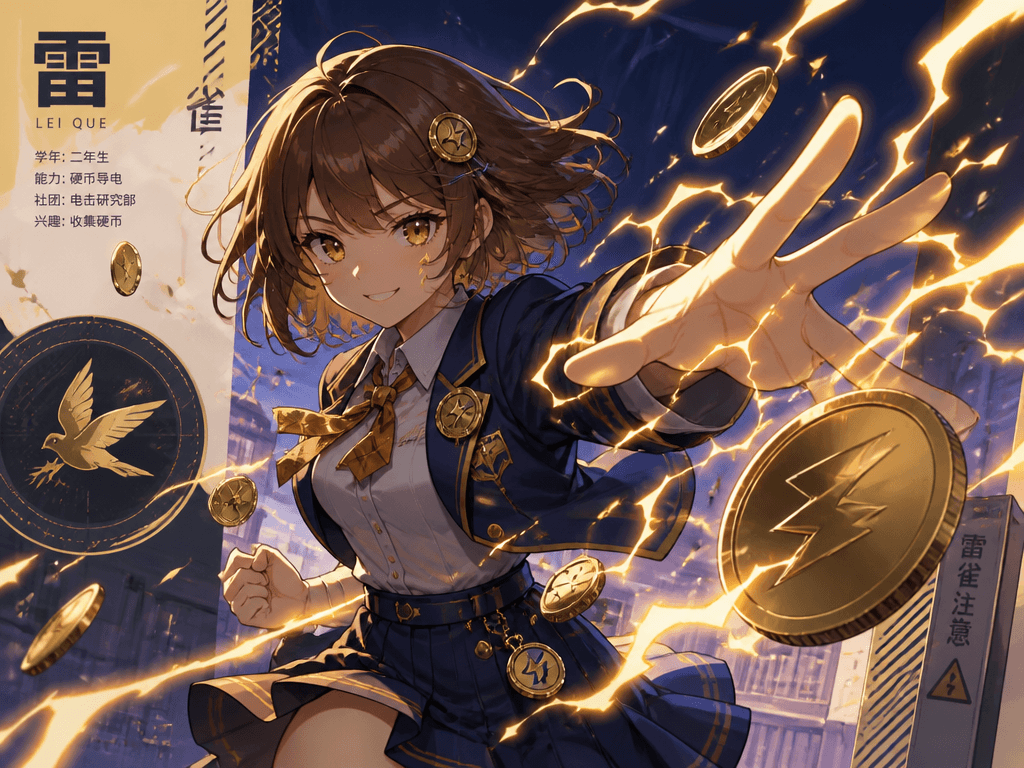 Misaka Mikoto Character Illustration