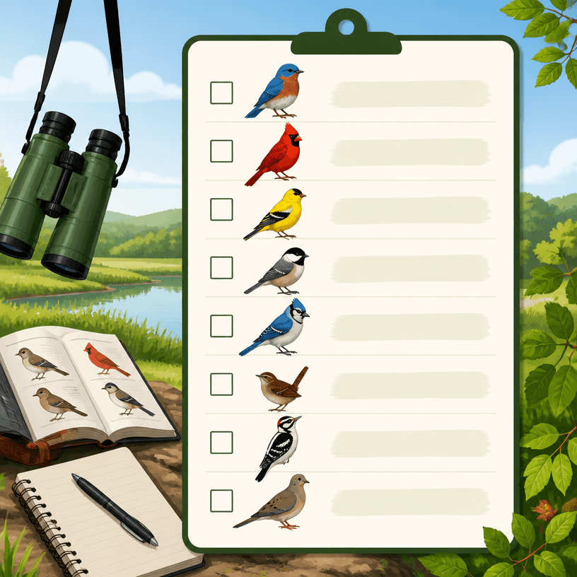 Birdwatching Checklist