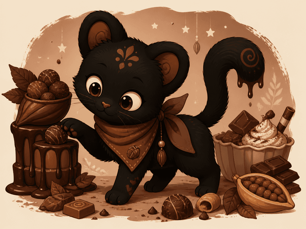 Chococat Character Illustration