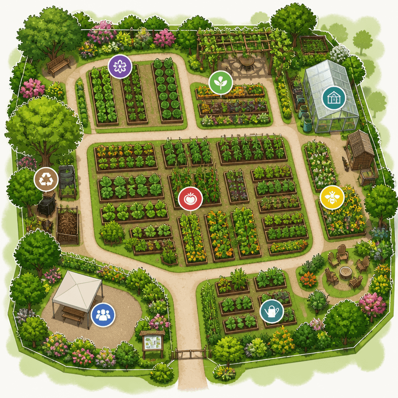 Community Garden Map