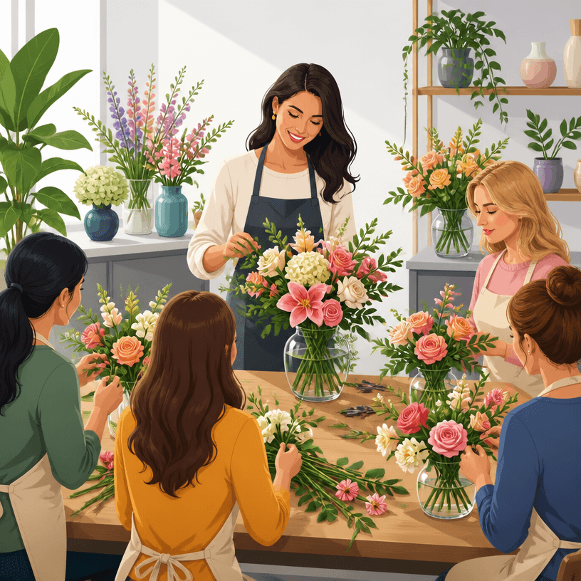 Flower Arrangement Class