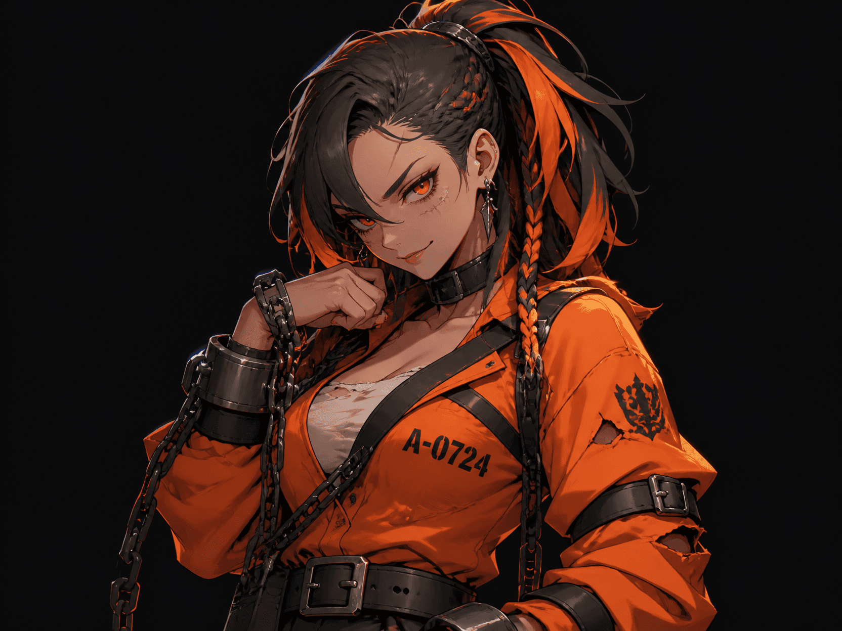 Prisoner Character Illustration