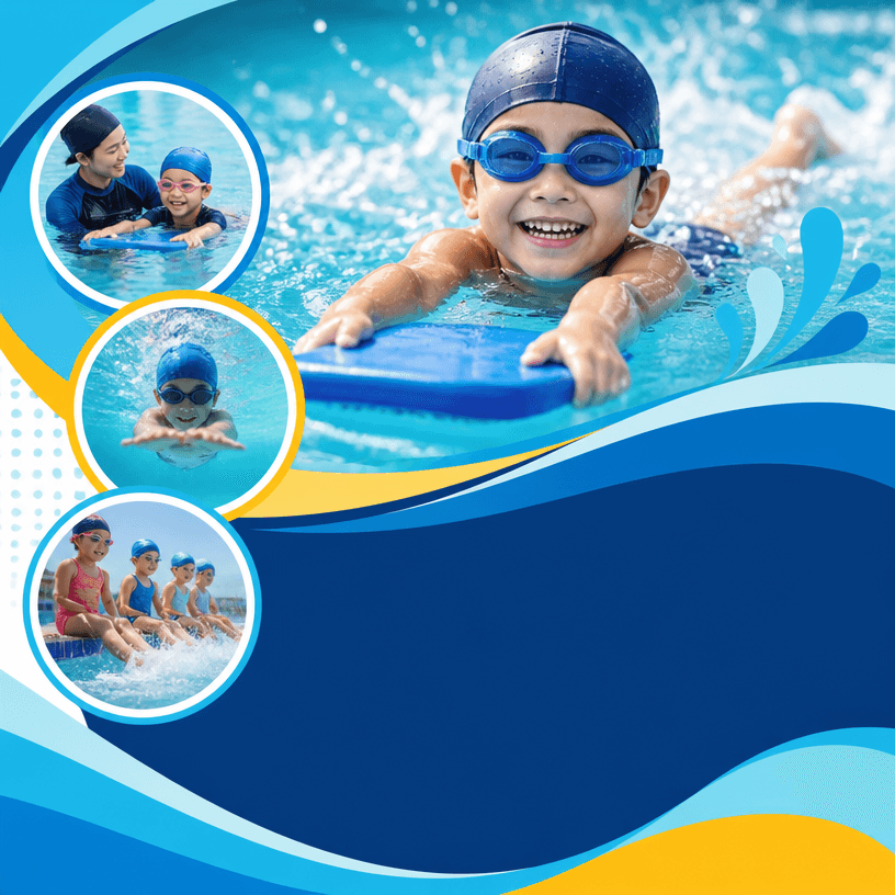 Swimming Lesson Flyer