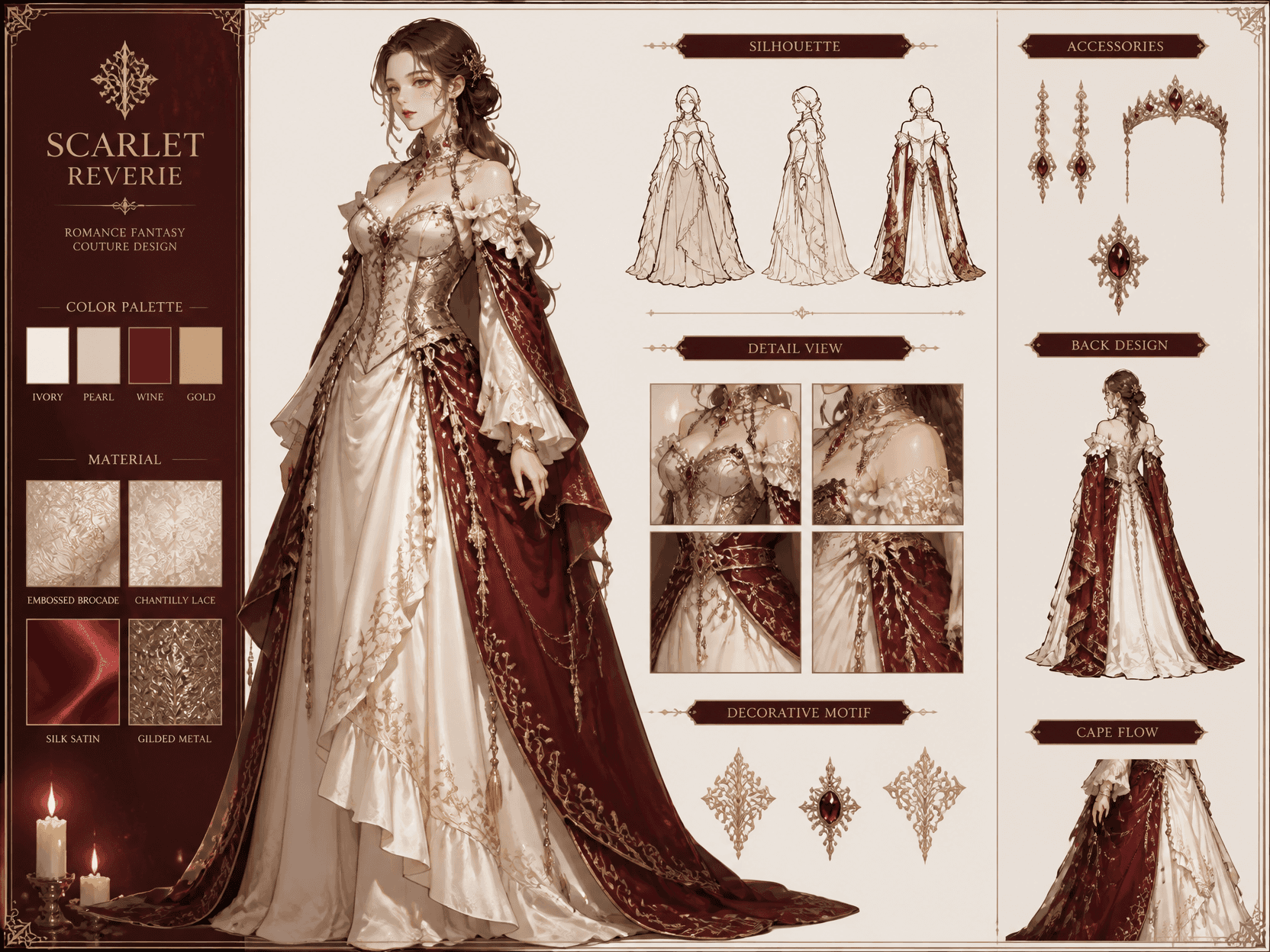 Romance Fantasy Dress Design
