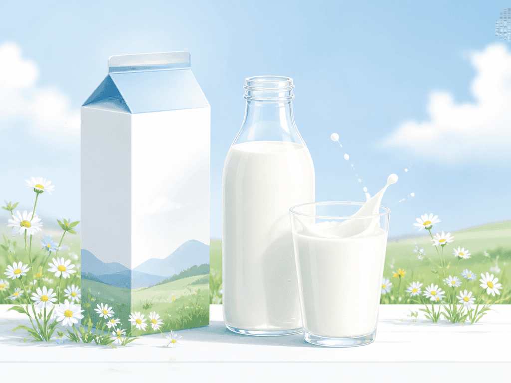 Milk Illustration
