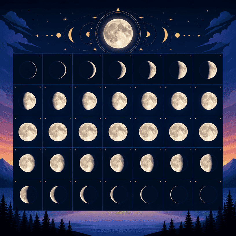Moon Phase Calendar