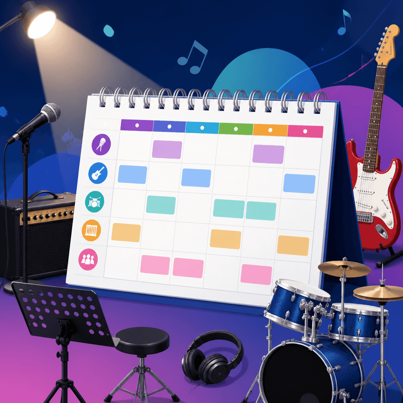 Music Rehearsal Schedule