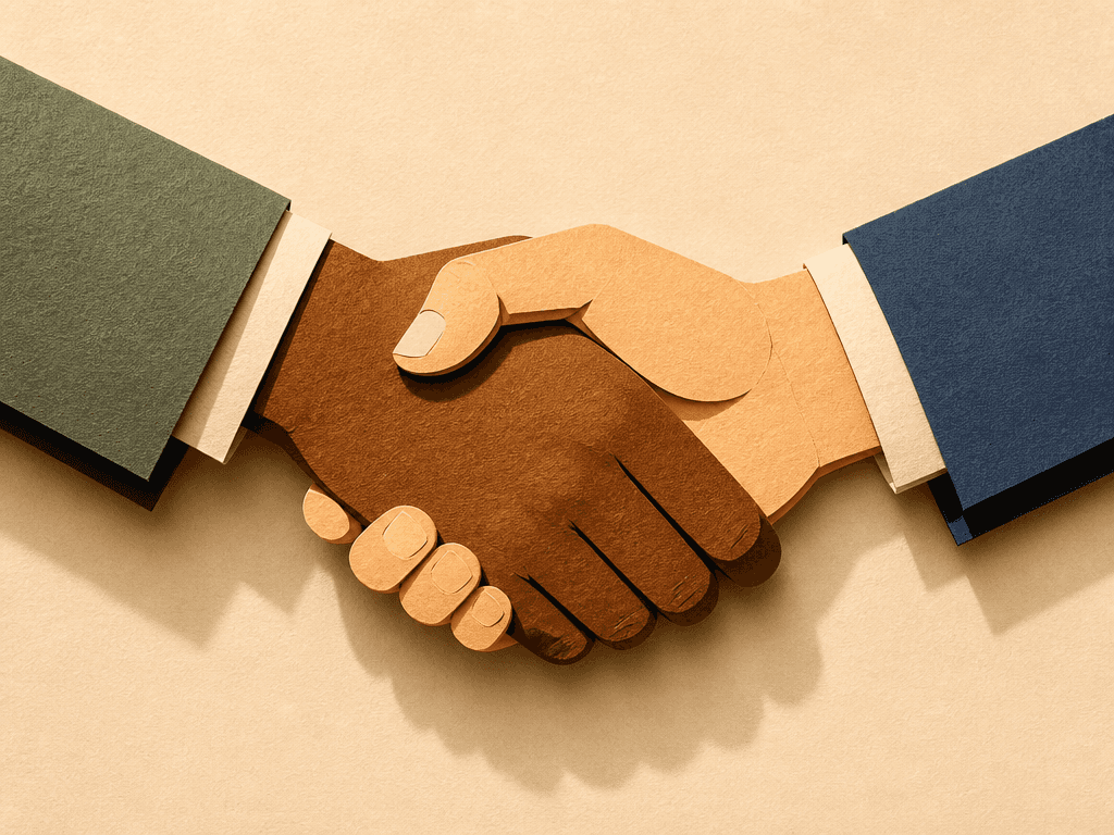Handshake Illustration