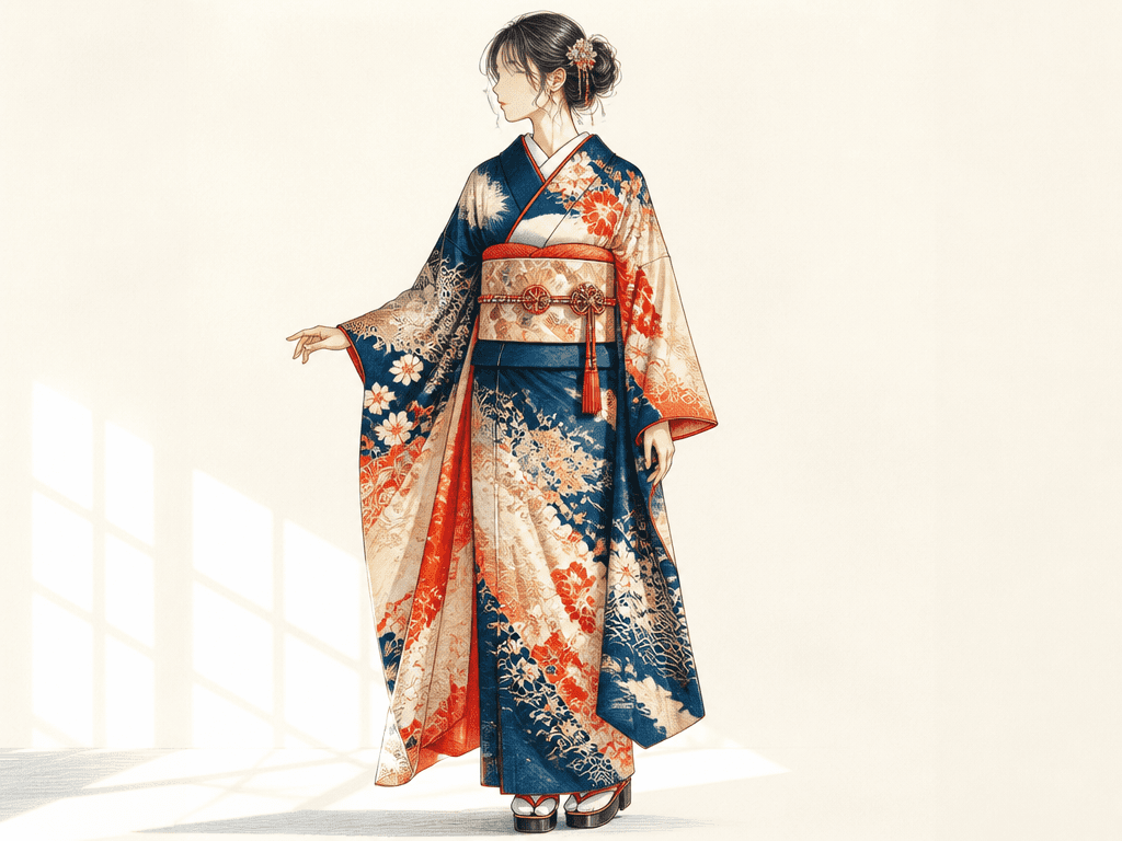 Kimono Illustration