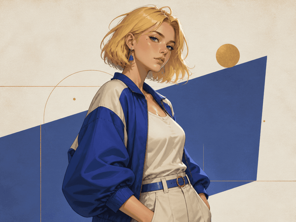 Blonde Female Character