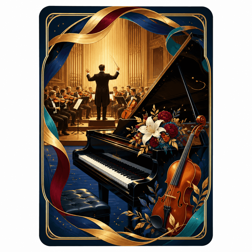 Classical Concert Card