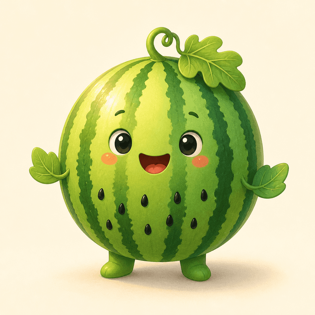 Watermelon Character