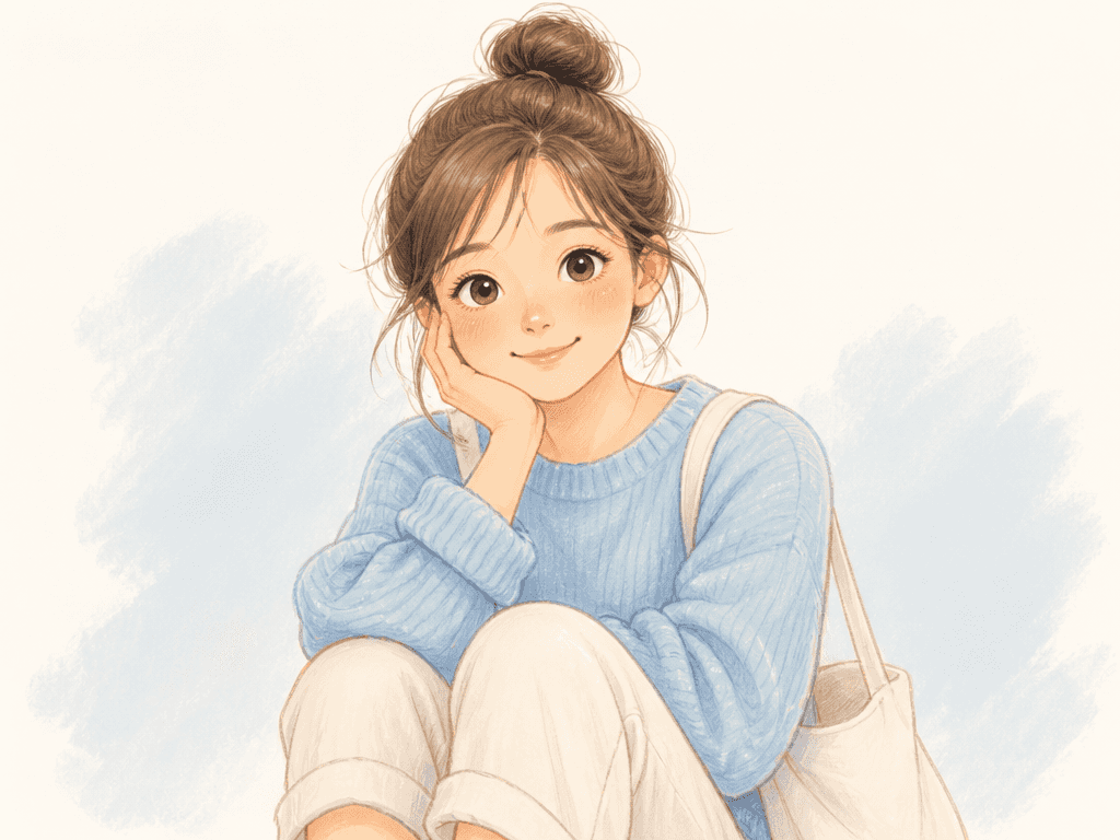 Cute Person Illustration