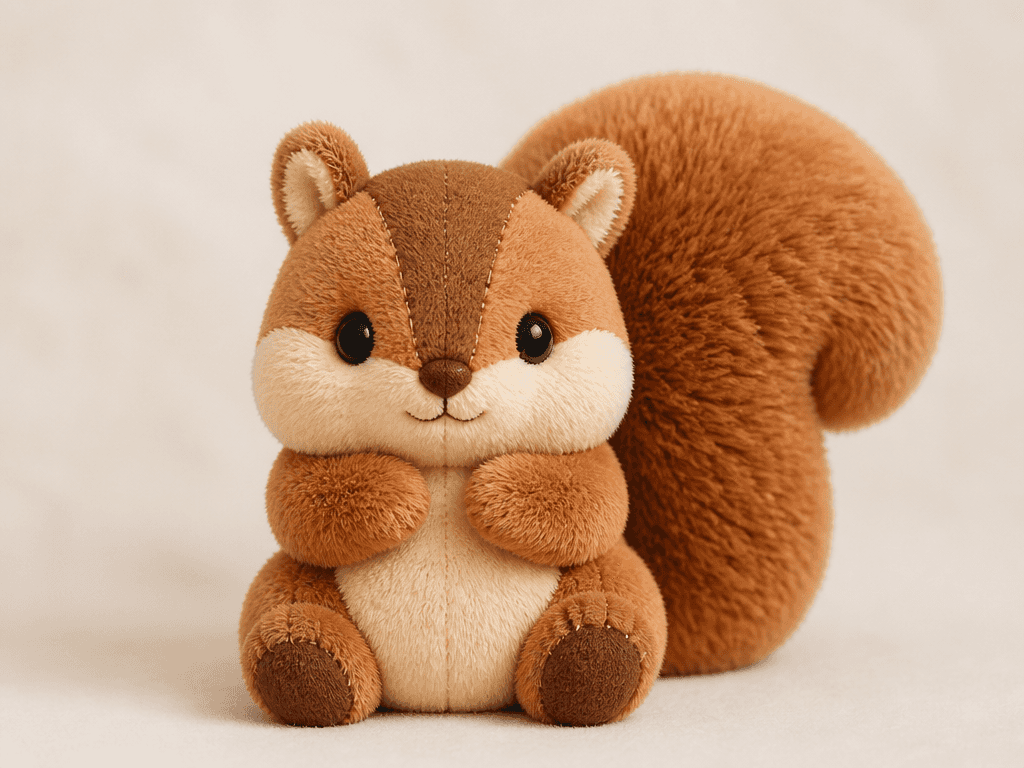 Squirrel Plush Style Image