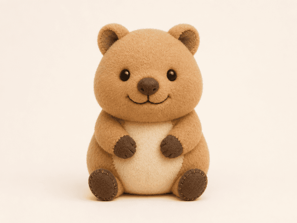 Quokka Plush Style Image