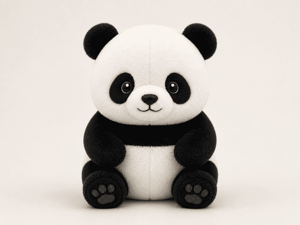 Panda Plush Style Image
