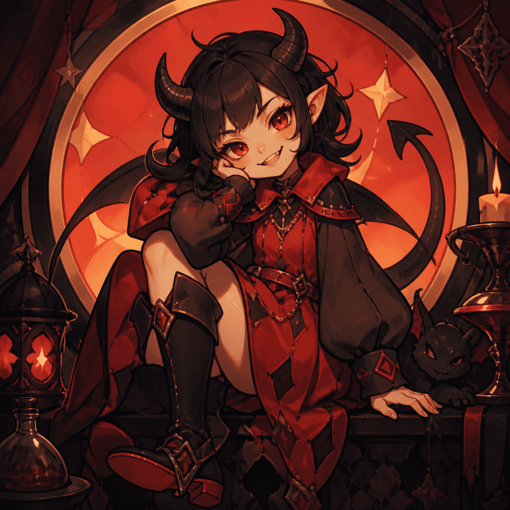 Devil Character Illustration