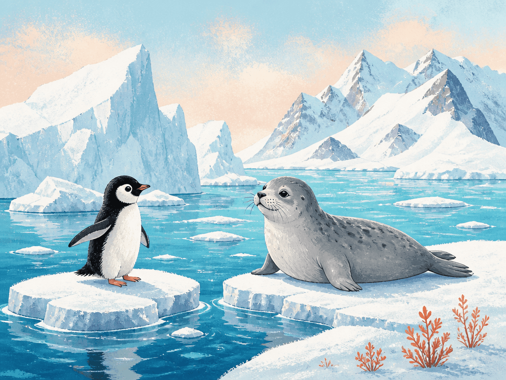 Antarctic Animal Illustration
